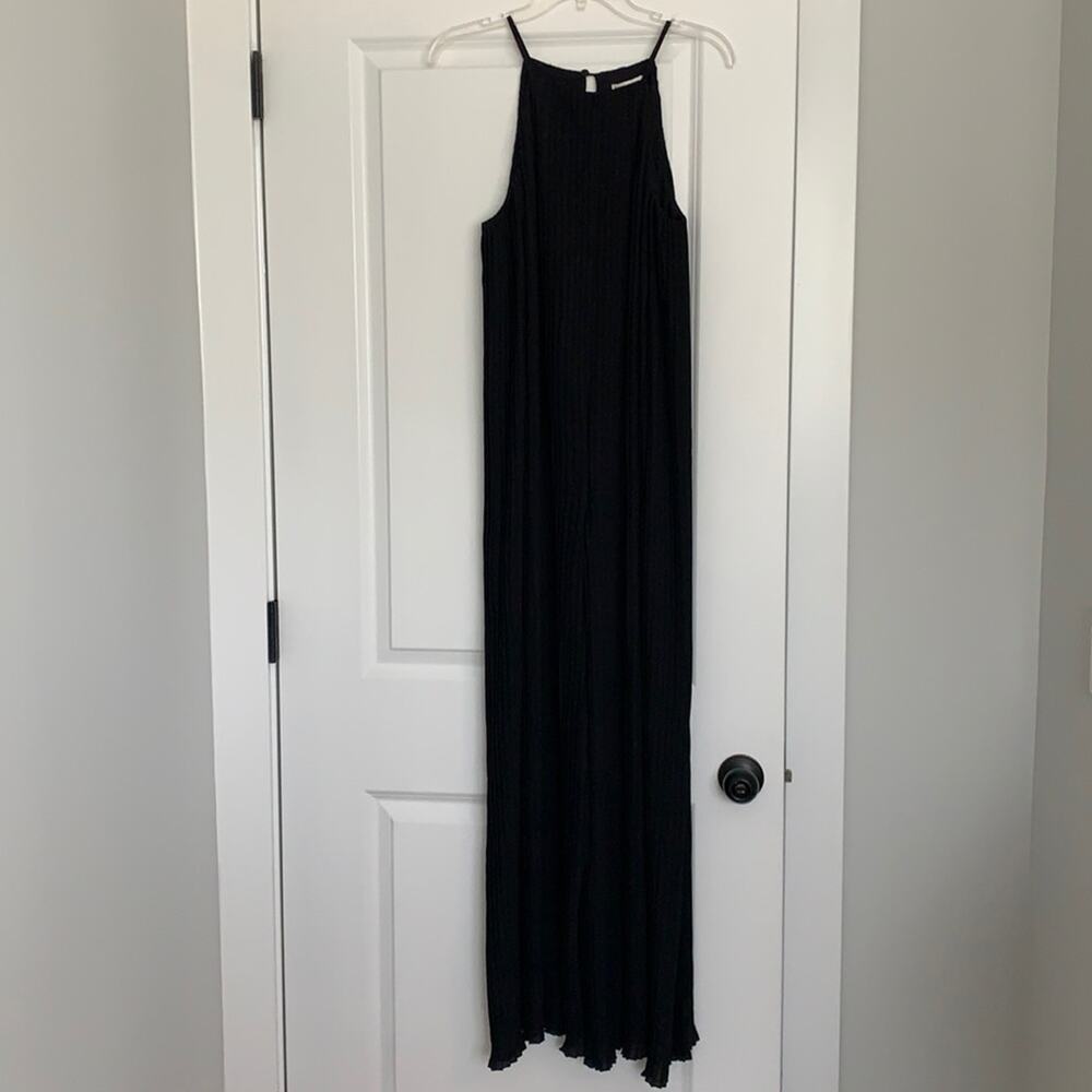 C Est 1946 Secrets Escape Ideal Black Sleeveless Romper Jumpsuit Sz L NWT